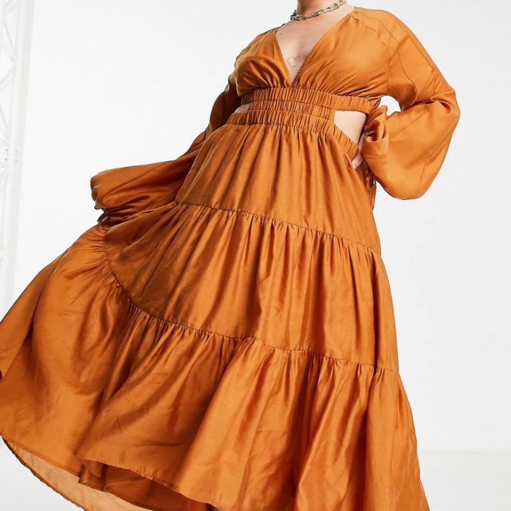 Long and flowy boho dress
